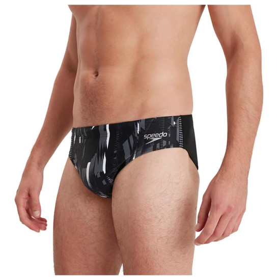 Speedo Ανδρικό μαγιό Placement 7cm Brief Print 40 Speedo Ανδρικό μαγιό Placement 7cm Brief Print 40